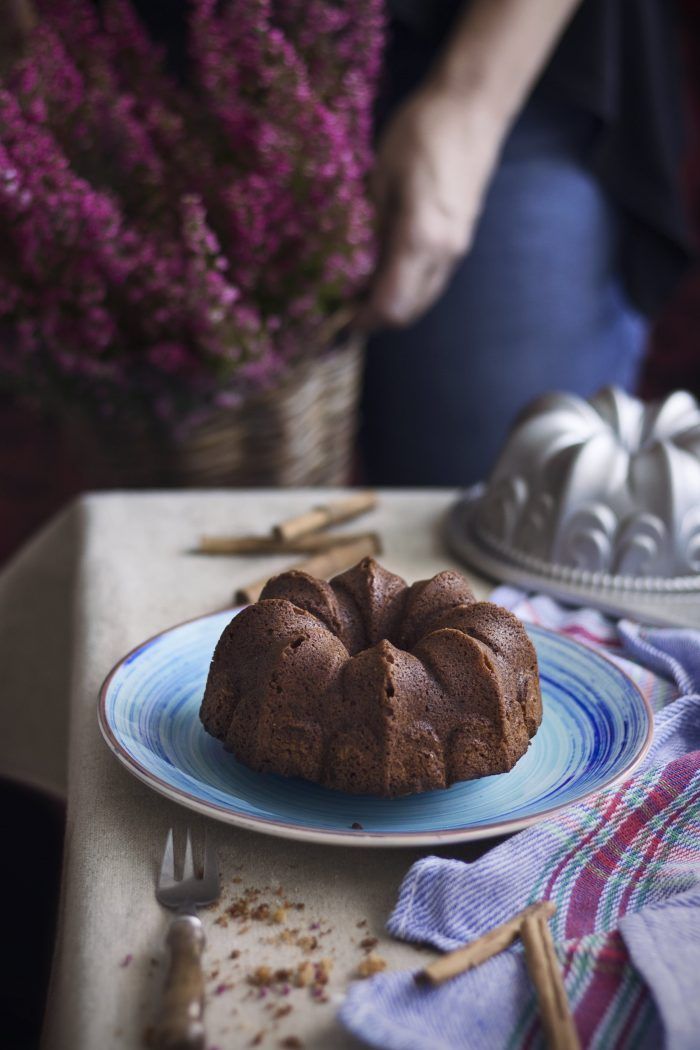bundt cake higos y piñones