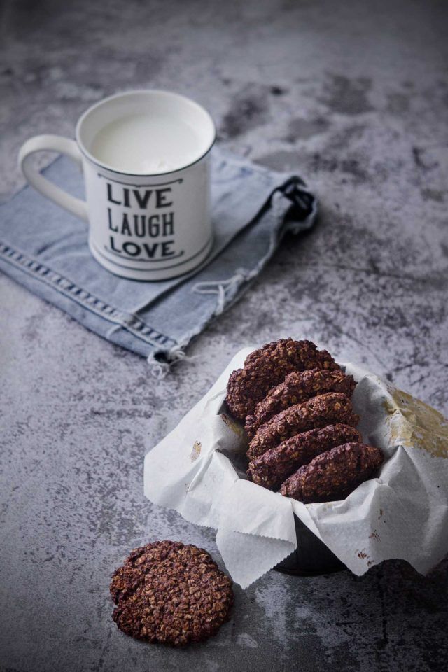 galletas de avena y avellanas